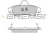 BREMSI BP3188 Brake Pad Set, disc brake